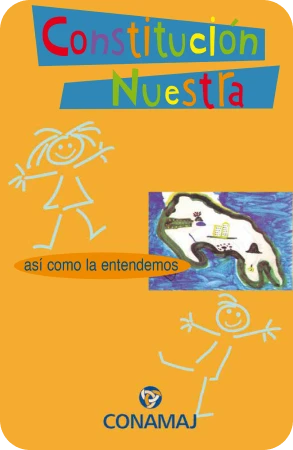 Dibujos de un niño y una niña con un dibujo del mapa de Costa Rica